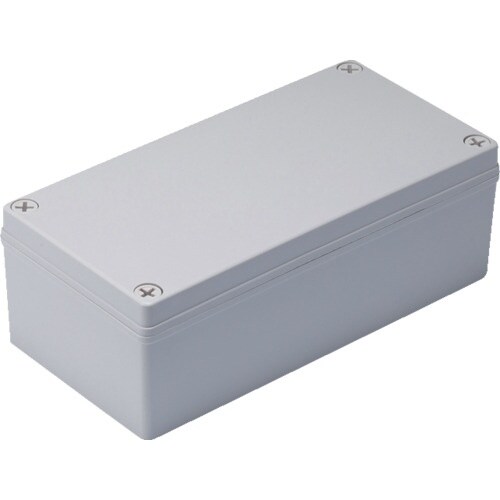 タカチ 防水・防塵ボックス ホワイトグレー 100