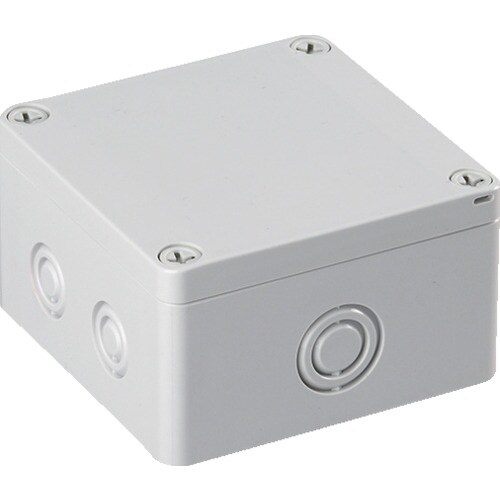 タカチ ノックアウト付防水・防塵ボックス ホワイト