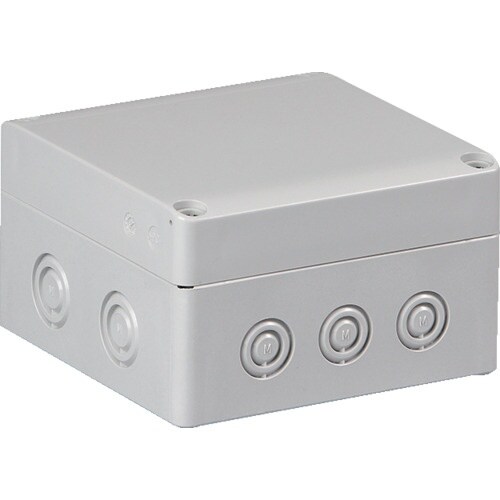 タカチ ノックアウト付防水・防塵ボックス ホワイト