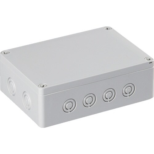 タカチ ノックアウト付防水・防塵ボックス ホワイト