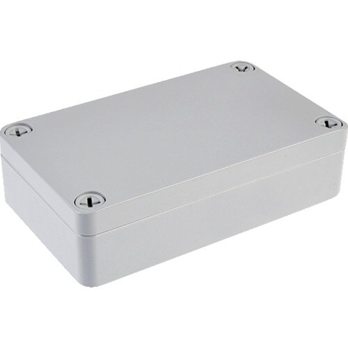 タカチ 防水・防塵ポリカボックス ホワイトグレー