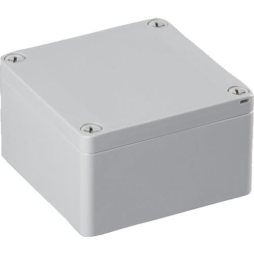 タカチ 防水・防塵ポリカボックス ホワイトグレー
