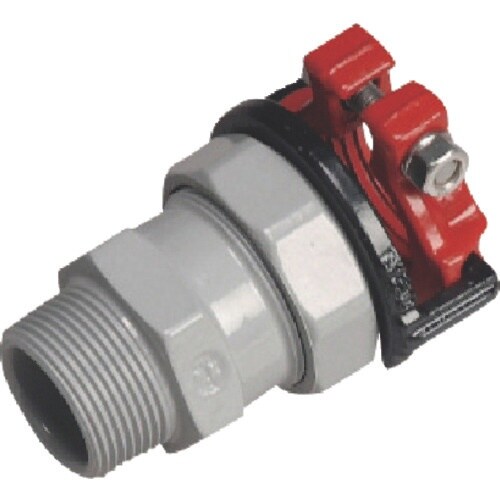 SKカワニシ 内外面被覆鋼管用継手 SKXおねじ付