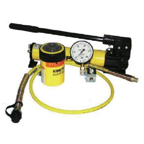 ENERPAC 中空シリンダ・軽量アルミ手動ポンプ