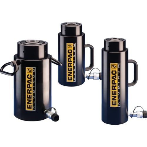 ENERPAC 安全ナット付超軽量アルミ単動油圧シ