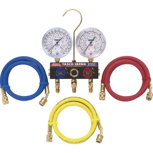 タスコ R407C・R40Aマニホールドキット