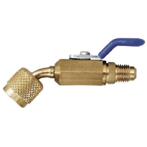 Asada ボールバルブ45° 1/4 メス×1/