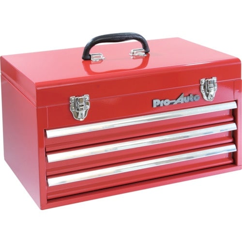 スエカゲ 3段引出し式ツールボックスレッド