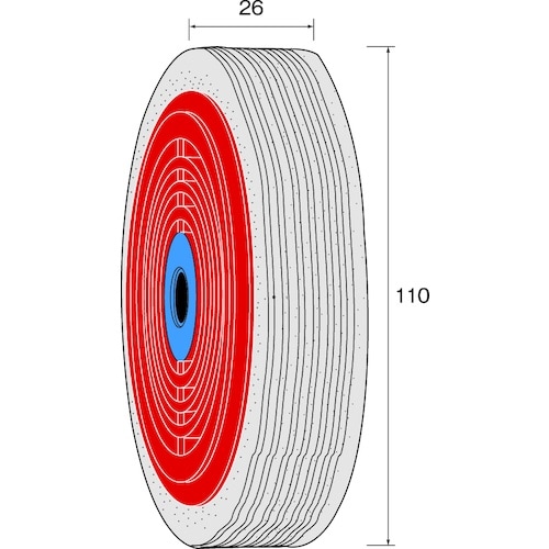 Minimo リングバフホイール フェルト φ11