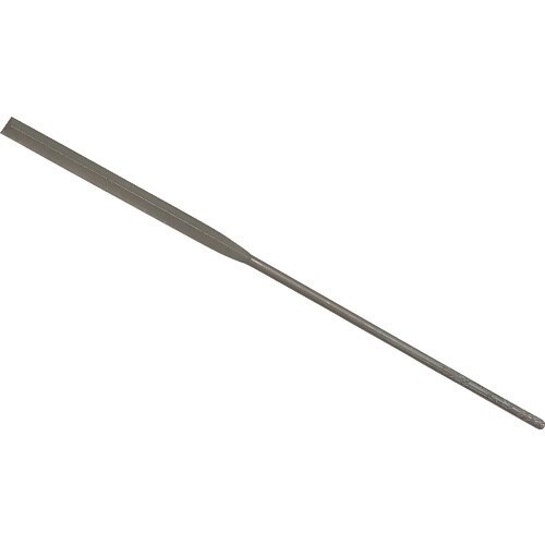 ツボサン 精密ヤスリ 12本組 平背取 #6