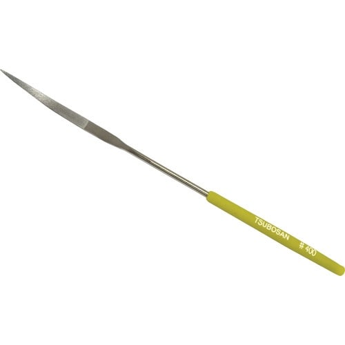 ツボサン ダイヤモンドヤスリ 片コテ 半丸 #40