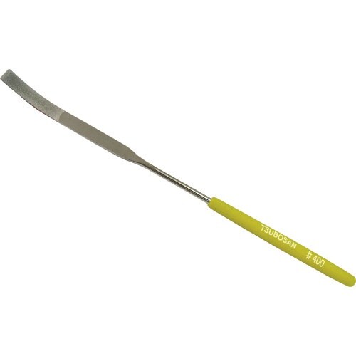 ツボサン ダイヤモンドヤスリ 片コテ 平 #400