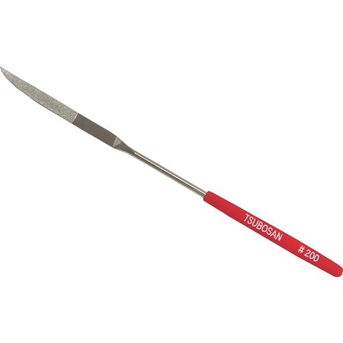 ツボサン ダイヤモンドヤスリ 片コテ 刀刃 #20