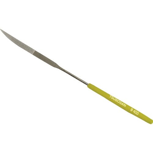 ツボサン ダイヤモンドヤスリ 片コテ 刀刃 #40