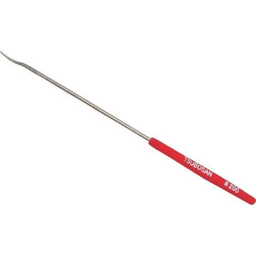 ツボサン ダイヤモンドヤスリ 片コテ カギ丸 #2