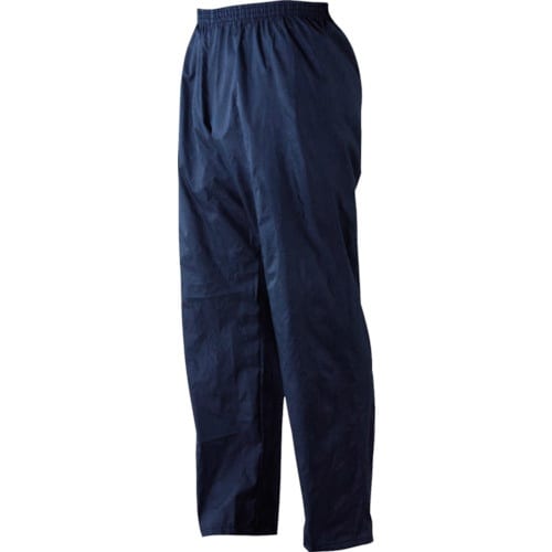 川西 ポリエステルパンツ ネイビー Lサイズ