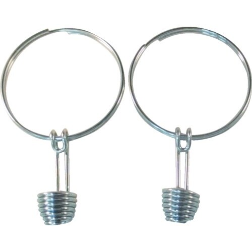 ユタカメイク カラーコーン用ロープ金具(リングフッ