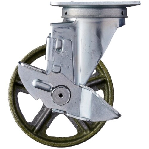 ハンマー プレート式キャスター 自在SP付 イモノ