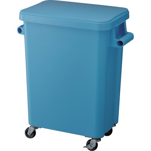 テラモト 厨房用キャスターペール 排水栓付 45L