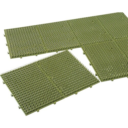 テラモト スパイクターフ 緑 450×600mm