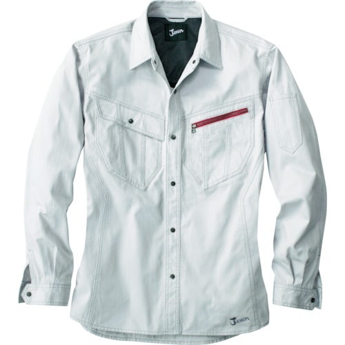 Jawin ナガソデシャツ Lサイズ シルバー