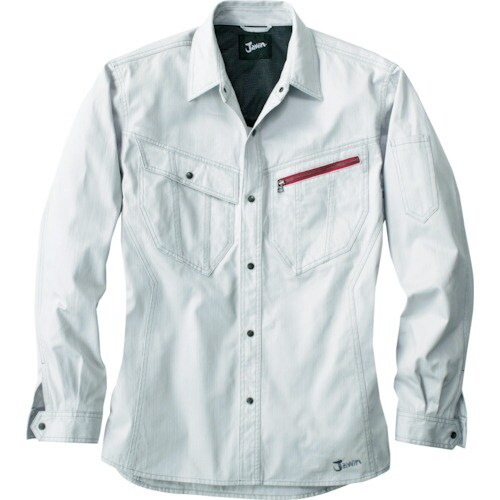 Jawin ナガソデシャツ 4Lサイズ シルバー