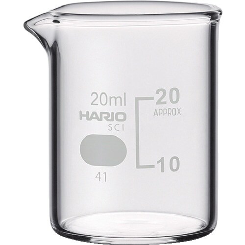 HARIO ビーカー 目安目盛付 20ml