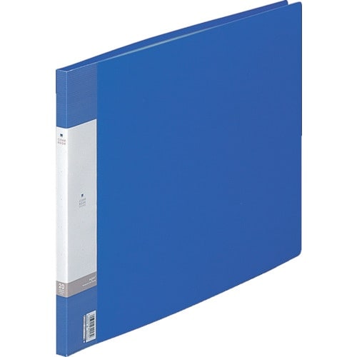 LIHIT A3/E クリヤーブック(20枚) 青