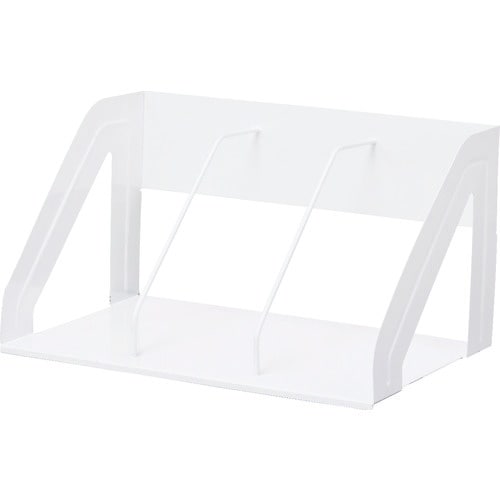 LIHIT ブックスタンド 白