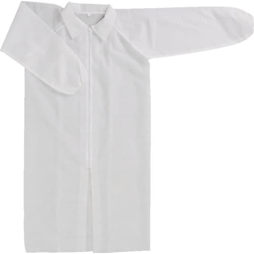 川西 使い捨て保護服 工場見学用不織布3点セット(