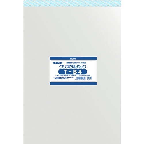 HEIKO OPP袋 テープ付き クリスタルパック