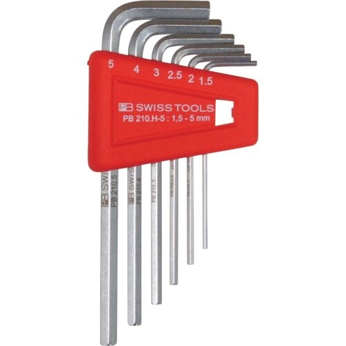 PBスイスツールズ 六角棒レンチセット(パックナシ