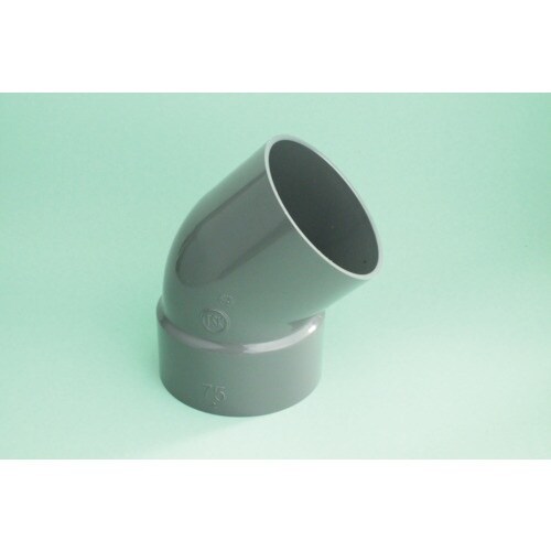 トーエー VU継手 45°片受エルボ 50