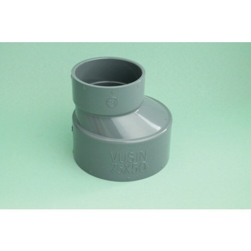 トーエー VU継手 偏心インクリーザー 65×50