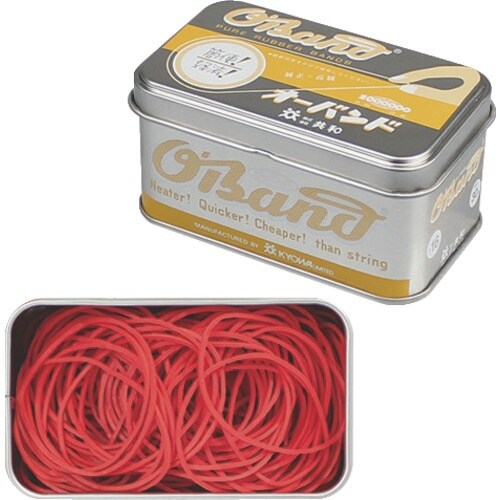 オーバンド シルバー缶 30g #16 レッド