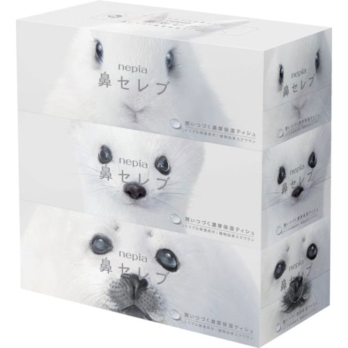 ネピア ネピア鼻セレブティシュ3コx10パック(1