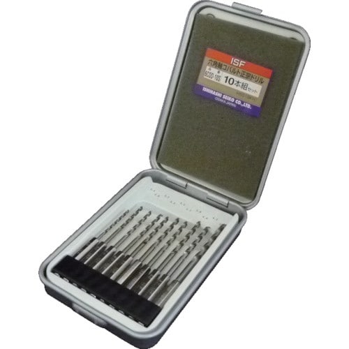 ISF 六角軸コバルト正宗ドリル 10本組セット(