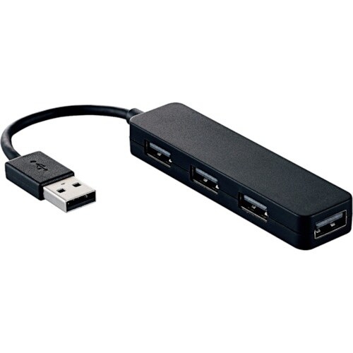 ELECOM USB2.0ハブ コンパクトタイプ