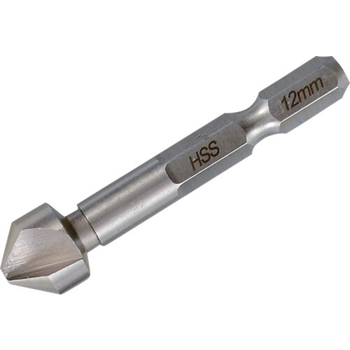 RELIEF 六角軸 3枚刃面取りカッター φ12