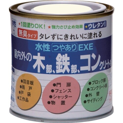 ニッぺ 水性つやありEXE 0.2L ミルキーホワ