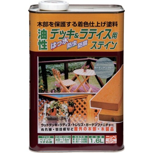 ニッぺ 油性デッキ&ラティス 1.6L ガーディア