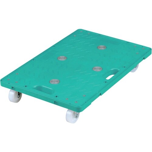 RISU 連結型樹脂製平台車 511436 RBキ