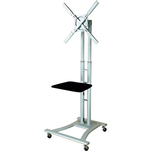 サンコー 大型TV移動式スタンド(縦置き・横置き両