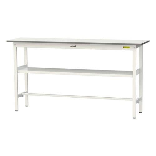 SUPH−1845F−WW固定棚付テーブル150