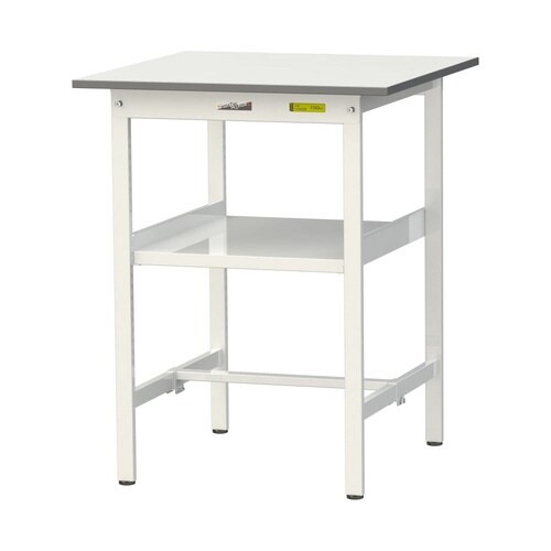 SUPH775FWWワーク固定棚付テーブル150