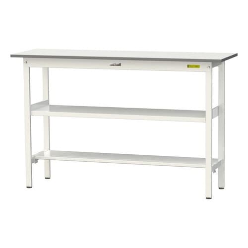 SUPH−1545TFWW固定棚付テーブル150