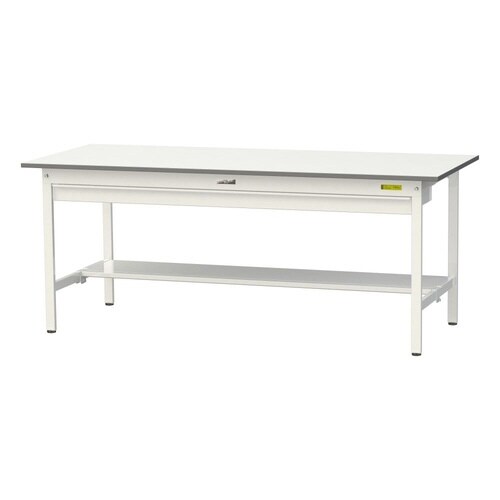 SUP−1875WT−WW固定引出付テーブル150
