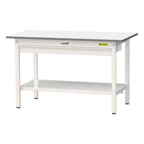 SUP−1260WTTWW固定引出付テーブル150