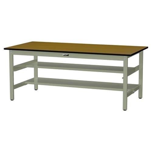 SWP−1890TS1MG固定棚付テーブル300