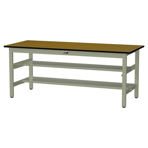 SWP−1875TS1MG固定棚付テーブル300